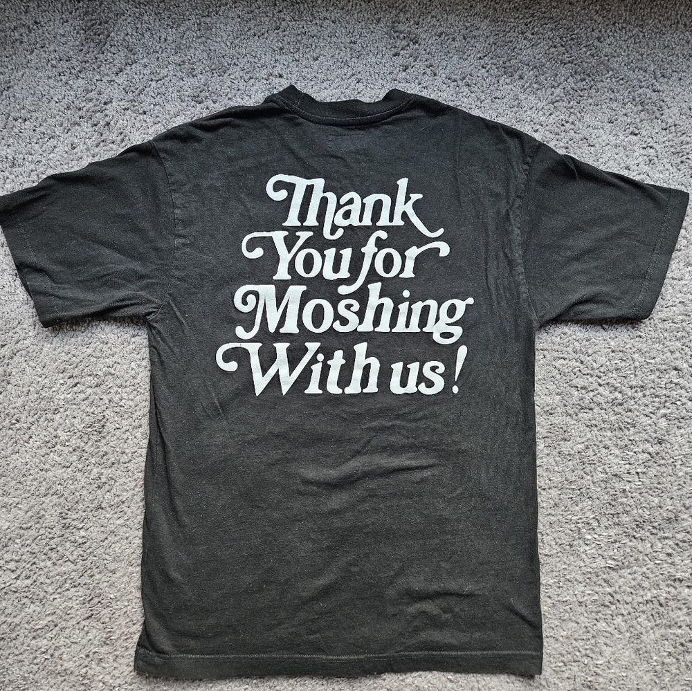 🖤 Black 'Thank You for Moshing With Us!' Graphic Tee Unisex